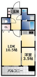 カウニス布施の物件間取画像